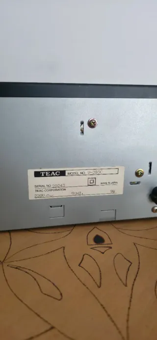 Teac V-383C Stereo Cassette Deck