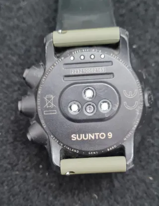 Reloj Suunto 9 Baro Titanium Gris/Verde