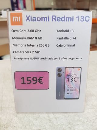 Xiaomi Redmi 13C 256GB Nuevo