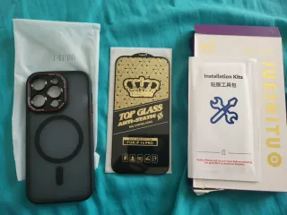 Funda iPhone 14 Pro + Protector Pantalla