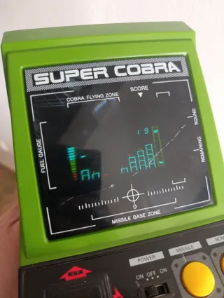 Súper Cobra Gakken Game watch tabletop lsi maquini