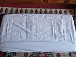 Colchón cuna, edredón y chichonera