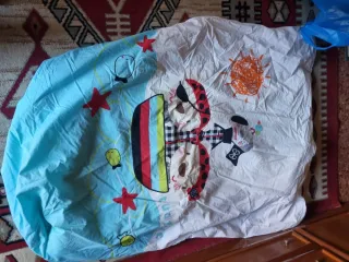 Colchón cuna, edredón y chichonera
