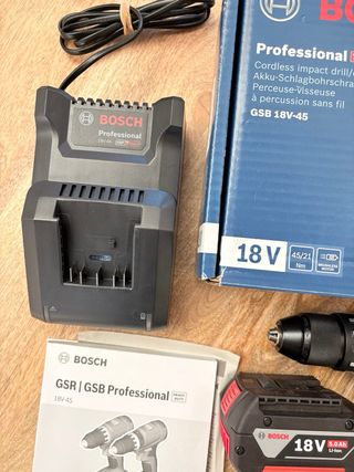 Taladro Percutor Atornillador Bosch GSB 18V-45