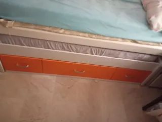 Cama juvenil 190x90 con cajones