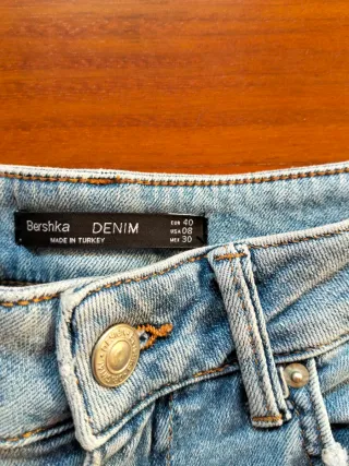 Pantalón vaquero mujer talla 40