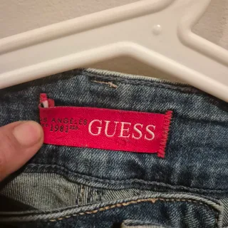 Jeans Guess Azules Rotos Talla L