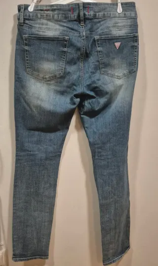 Jeans Guess Azules Rotos Talla L