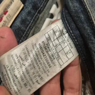 Jeans Guess Azules Rotos Talla L