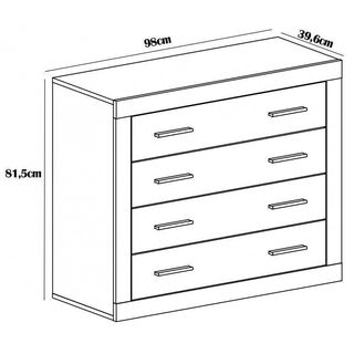 COMODA LARA MUEBLE KIT Nuevo