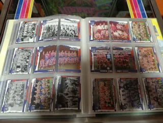 548 Cromos Colección At. Madrid Completa