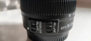 Objetivo Canon EFS 18-135mm IS