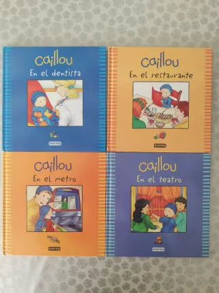Libros infantiles Caillou