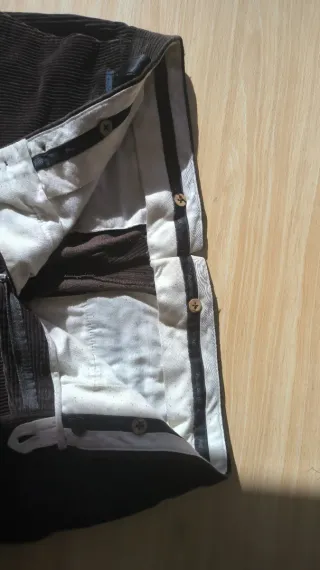 Pantalones pana Pedro del Hierro marrones