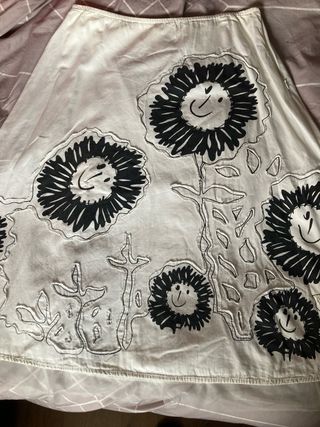 Falda Verano Desigual Flores