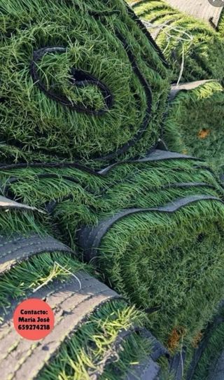 Césped artificial reciclado