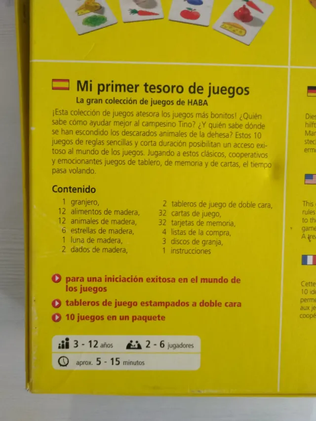 Mi primer tesoro de juegos HABA