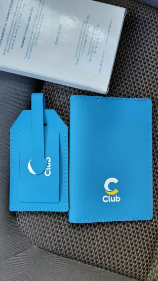 Gadget Costa Club: Porta passaporto e etichetta ba