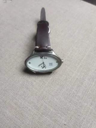 Reloj Uno de 50 Marrón y Plateado