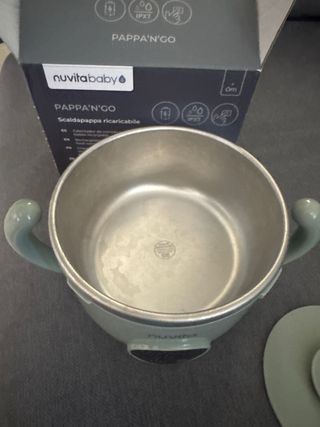 Scaldapappa Nuvita Pappa'N'Go Ricaricabile