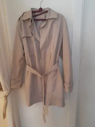 Gabardina Beige XXL Nueva