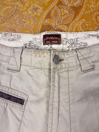 Bermudas cargo 3/4 Energie Black Cobra beige talla