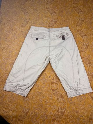 Bermudas cargo 3/4 Energie Black Cobra beige talla