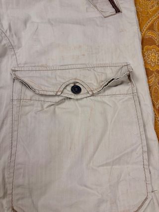 Bermudas cargo 3/4 Energie Black Cobra beige talla