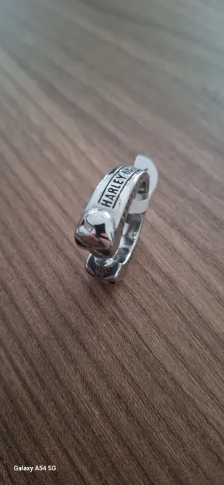 Anello Harley Davidson Skull Taglia 11