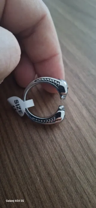 Anello Harley Davidson Skull Taglia 11