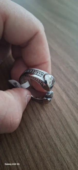 Anello Harley Davidson Skull Taglia 11