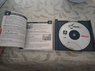 Juego PS1 Ayrton Senna Kart Duel PAL