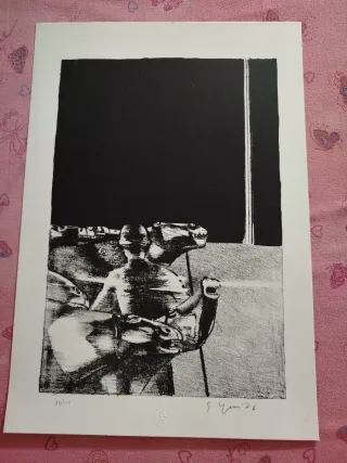 Litografia d'autore firmata e numerata