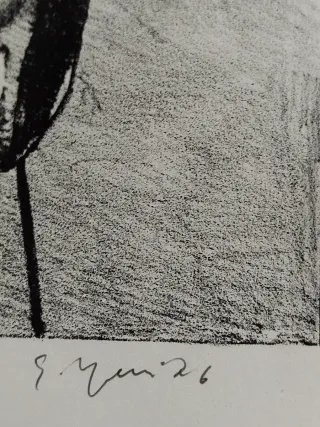 Litografia d'autore firmata e numerata