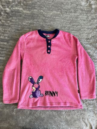 Pijama polar calentito y suave invierno S/M bunny