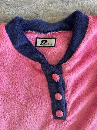 Pijama polar calentito y suave invierno S/M bunny