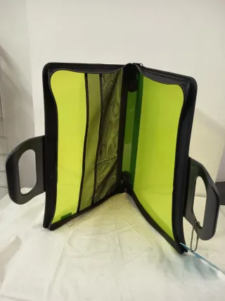 Maletín Carpeta Portadocumentos Azul y verde