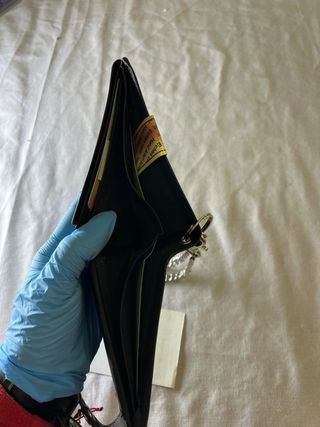 Cartera Biker Kabana Negra con Cadena