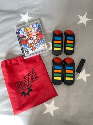 Pack Buzz! Juego PS3 y Mandos