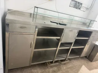 Mostrador Cafetero Acero Inoxidable