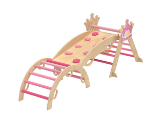 Triángulo Escalada Madera 8 en 1