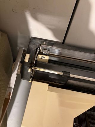 Máquina de escribir Olympia Citogenética Humana