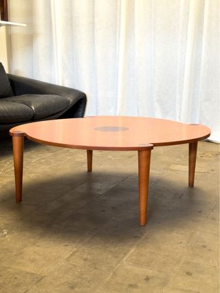 Mesa Centro Vintage Madera 1970s