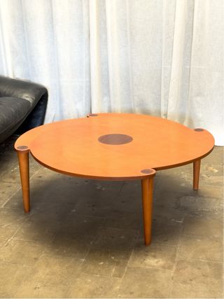 Mesa Centro Vintage Madera 1970s