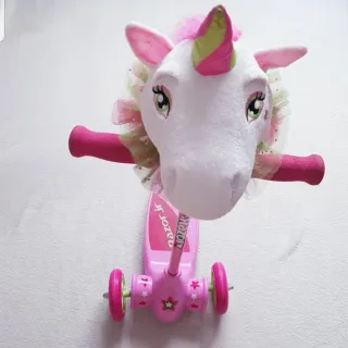 Patinete Razor Jr y juguete unicornio, 2 en 1 rosa