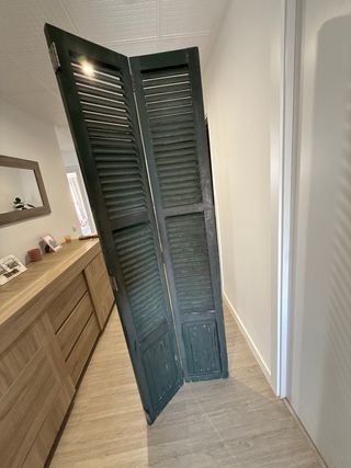 Persianas mallorquinas verdes