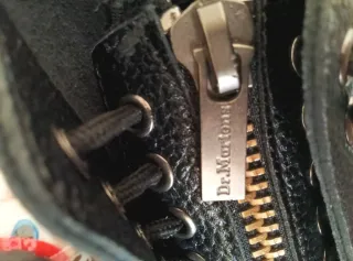 Stivali Dr. Martens Neri con Cerniera