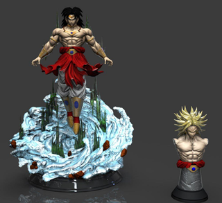 Figura Resina Broly Dragon Ball Z