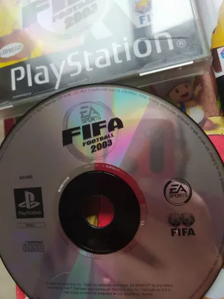 FIFA Football 2003 PlayStation 1 PAL ES