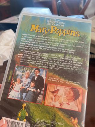 Película VHS Mary Poppins